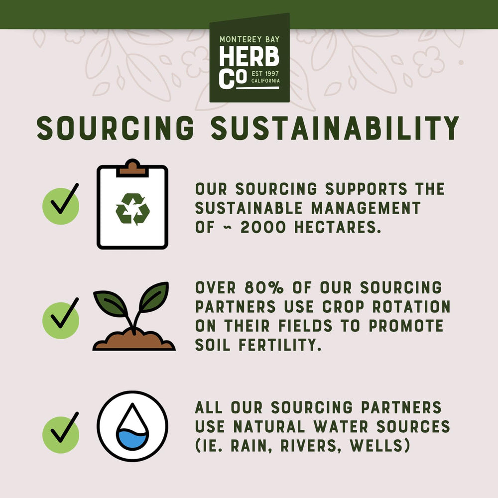 MONTEREY BAY HERB CO kosher-certified rosemary, versatile everyday cooking.