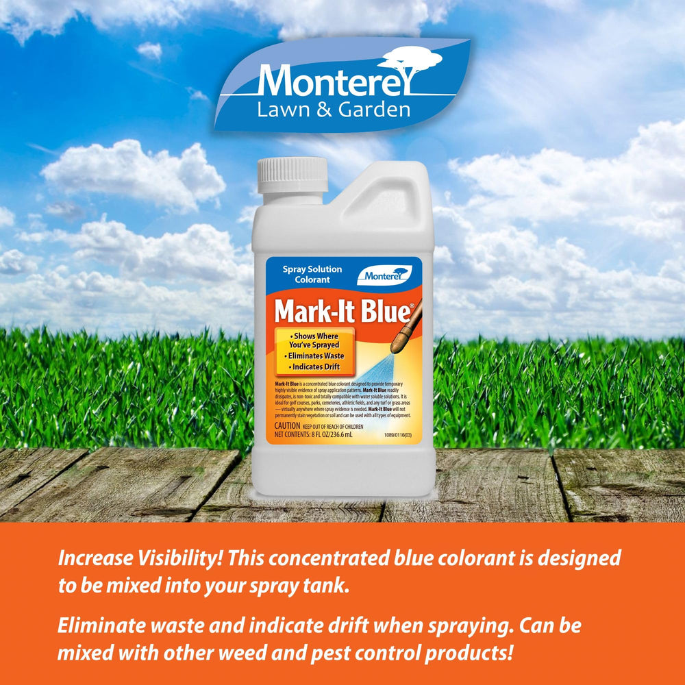 Monterey Mark-It Blue measuring spoon bundle helps consistent mixing for even application