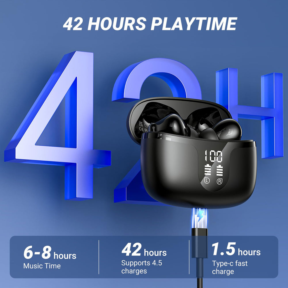 Monyhigh S48 Bluetooth 5.4 ensures quick pairing and stable connectivity.