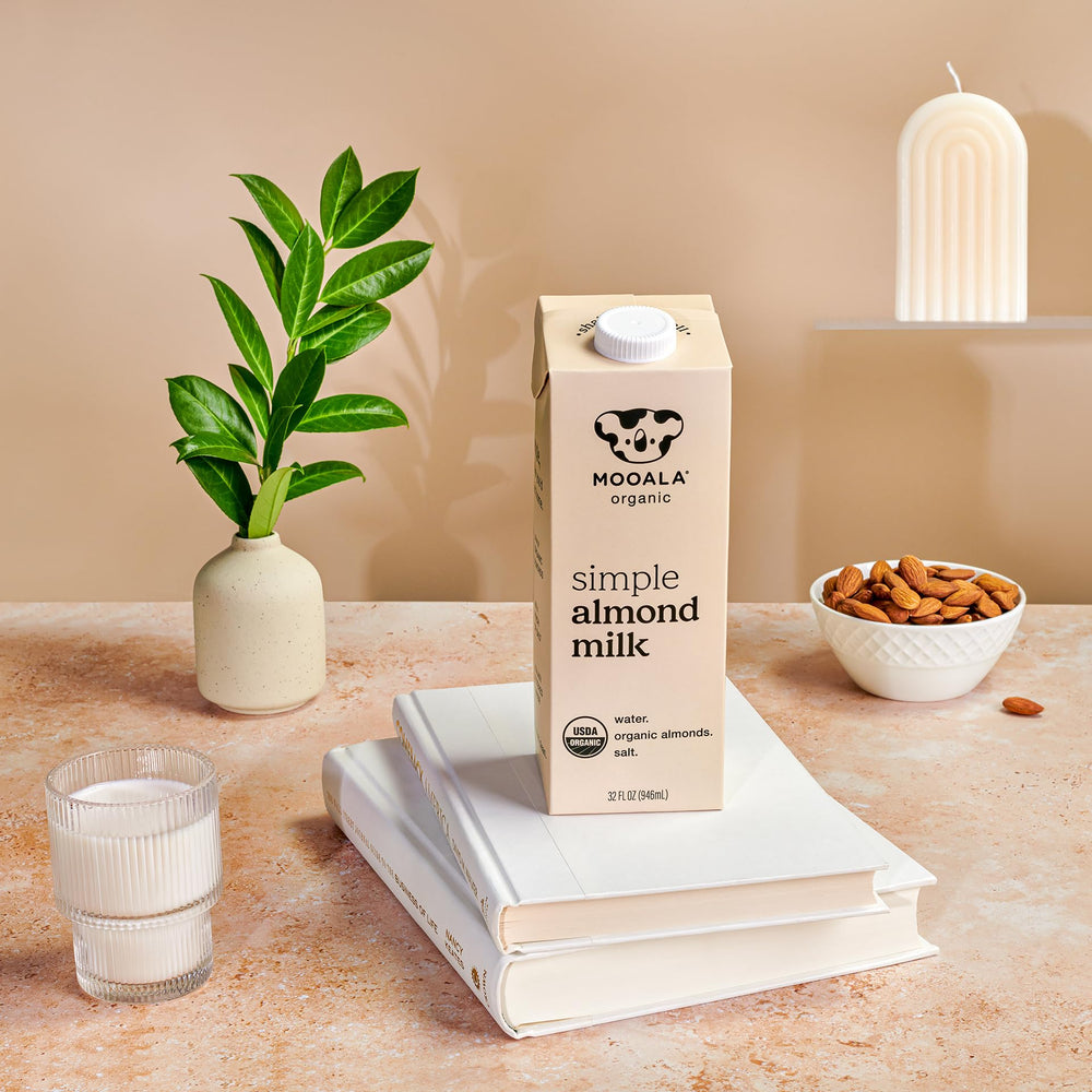 Mooala bottle emphasizing no gums, oils, or fillers in the formula.