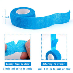 Mooerca bandages wrap self-adhesive close-up highlighting secure adhesion without nails