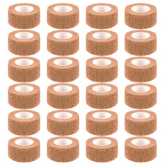 Mooerca self-adherent wrap 24-roll packaging for organized first aid.