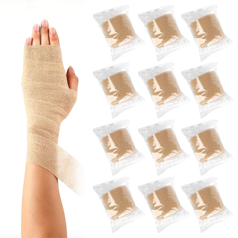 Mooerca skin-colour bandage wrap applied on skin safely during movement.