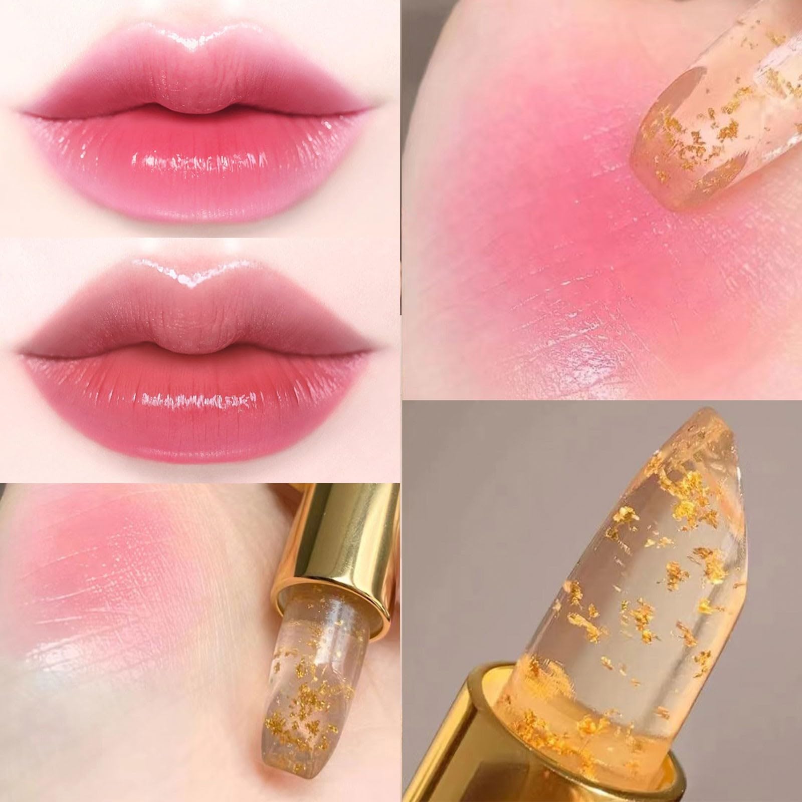 MooGlamor Clear Lipstick retractable design makes pocket-friendly daily touch-ups easy.