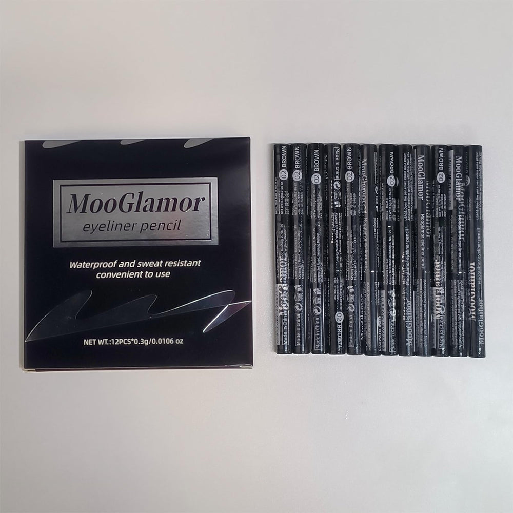 MooGlamor portable eyeliner collection for on-the-go beauty routines.