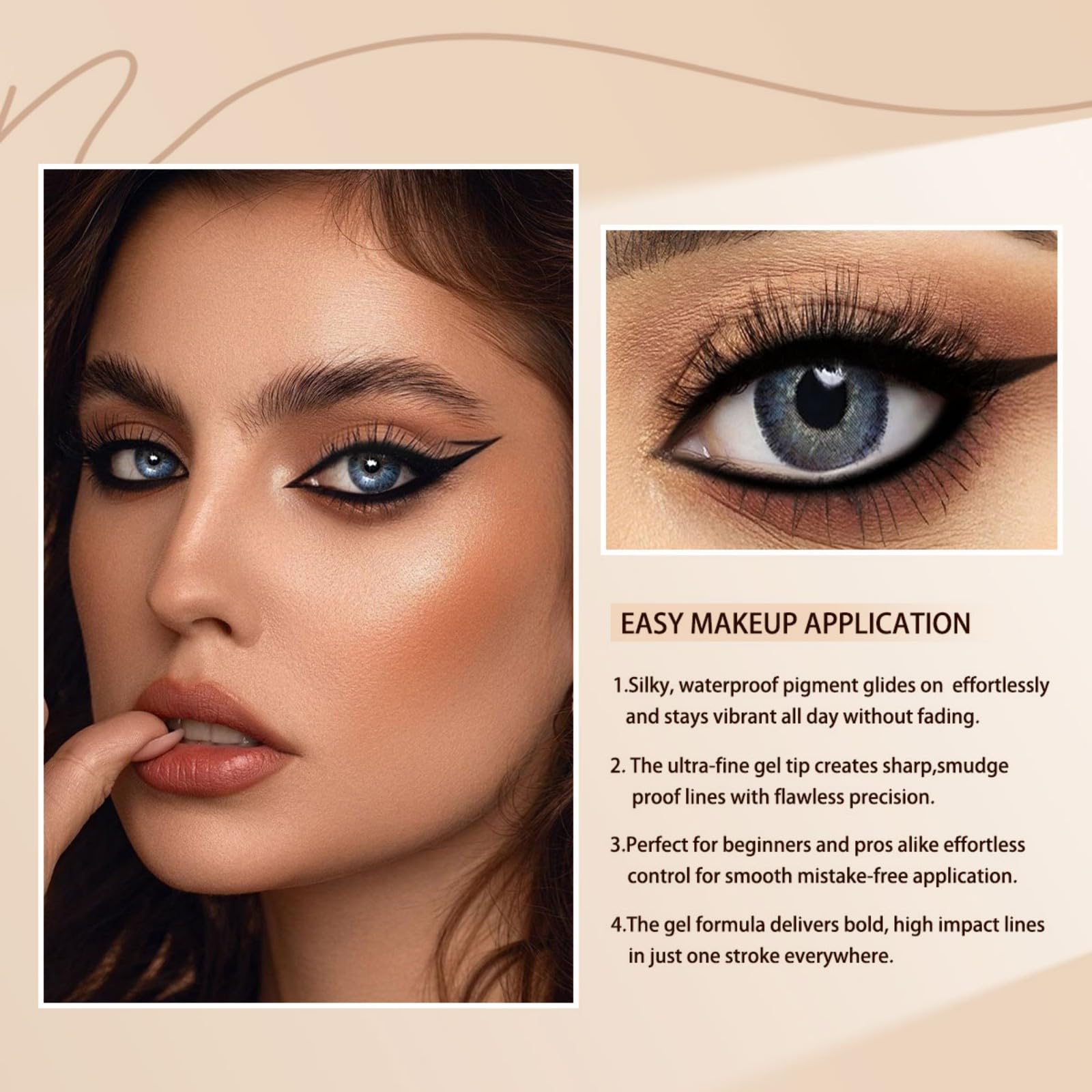 MooGlamor rich color delivery for intense eye looks.