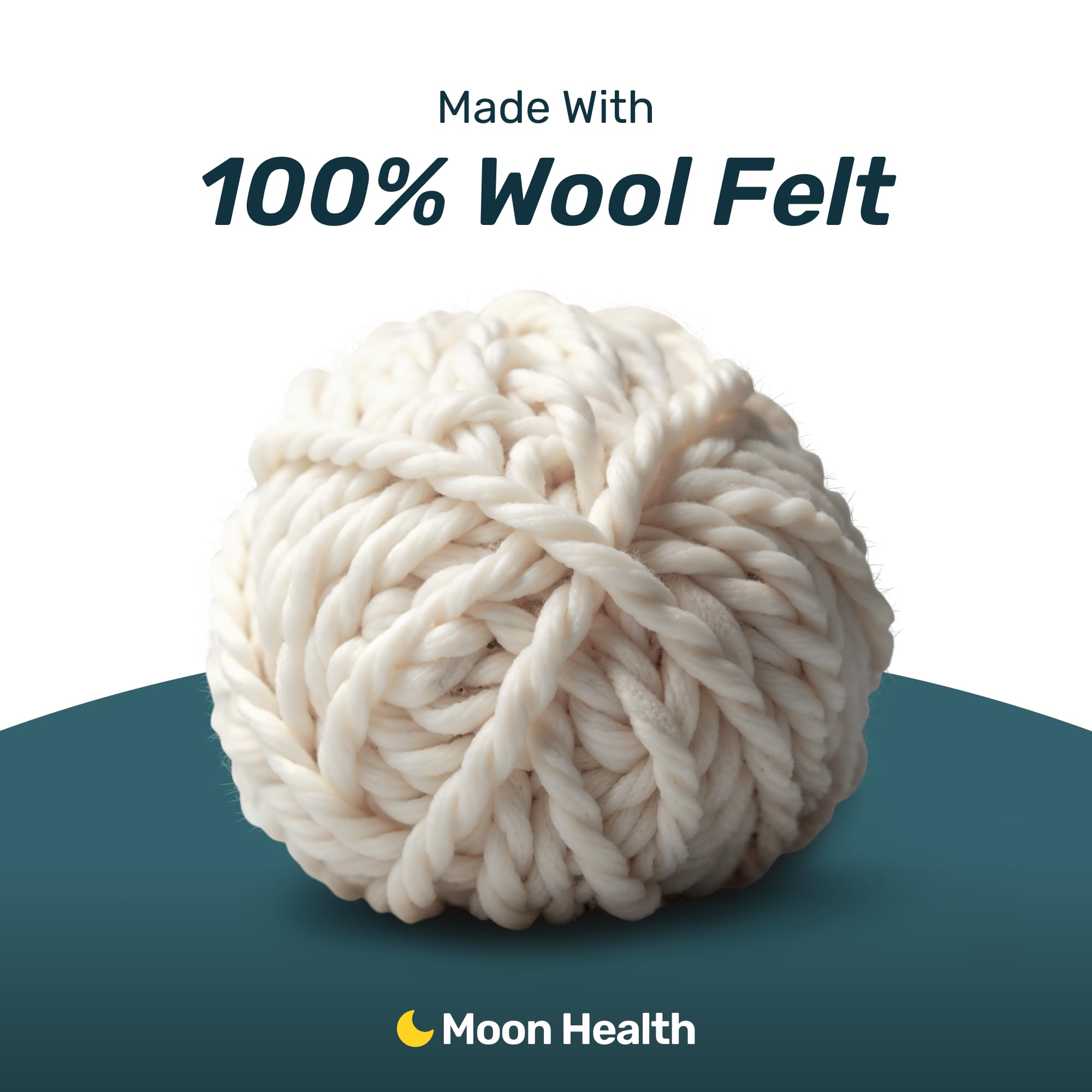 Moon Health 12-pack packaging illustrating versatile fit for multiple footwear types