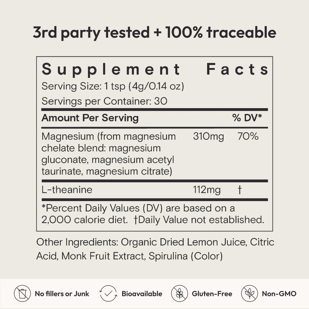 Moon Juice Magnesi-Om L-Theanine blend for calm focus.