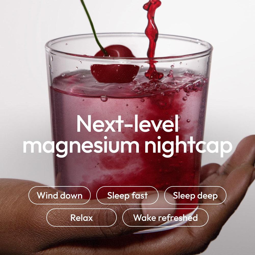 Moon Juice Sleepy Magnesi-Om powder dissolving in water for easy mixing