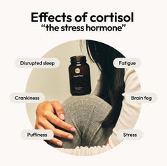 Moon Juice SuperYou capsules in hand for on-the-go daily resilience.