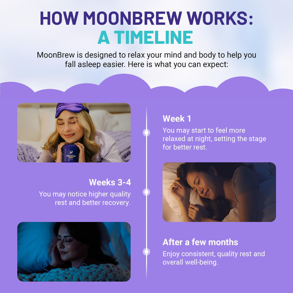 MoonBrew GMP/FDA facility badge signals trusted production quality.