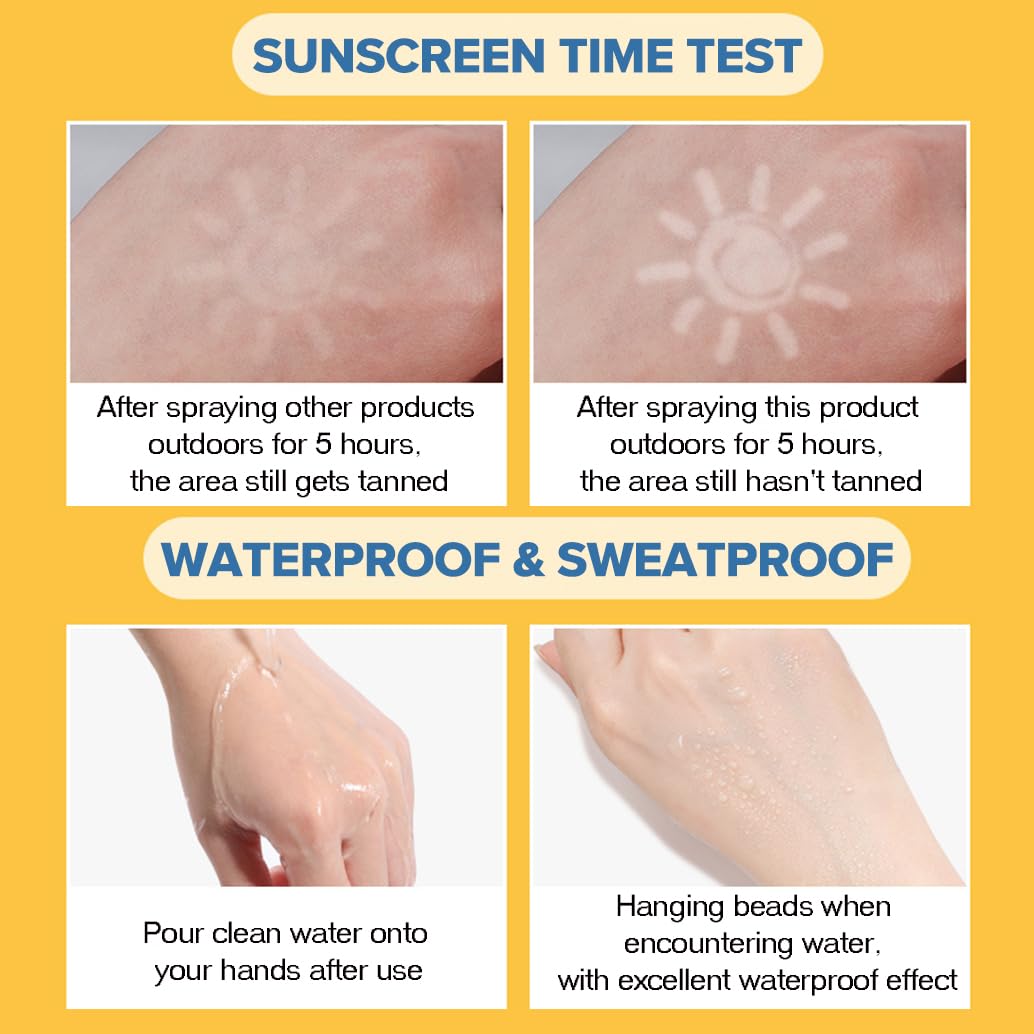 MOONGAZE sunscreen for face and body during outdoor activities