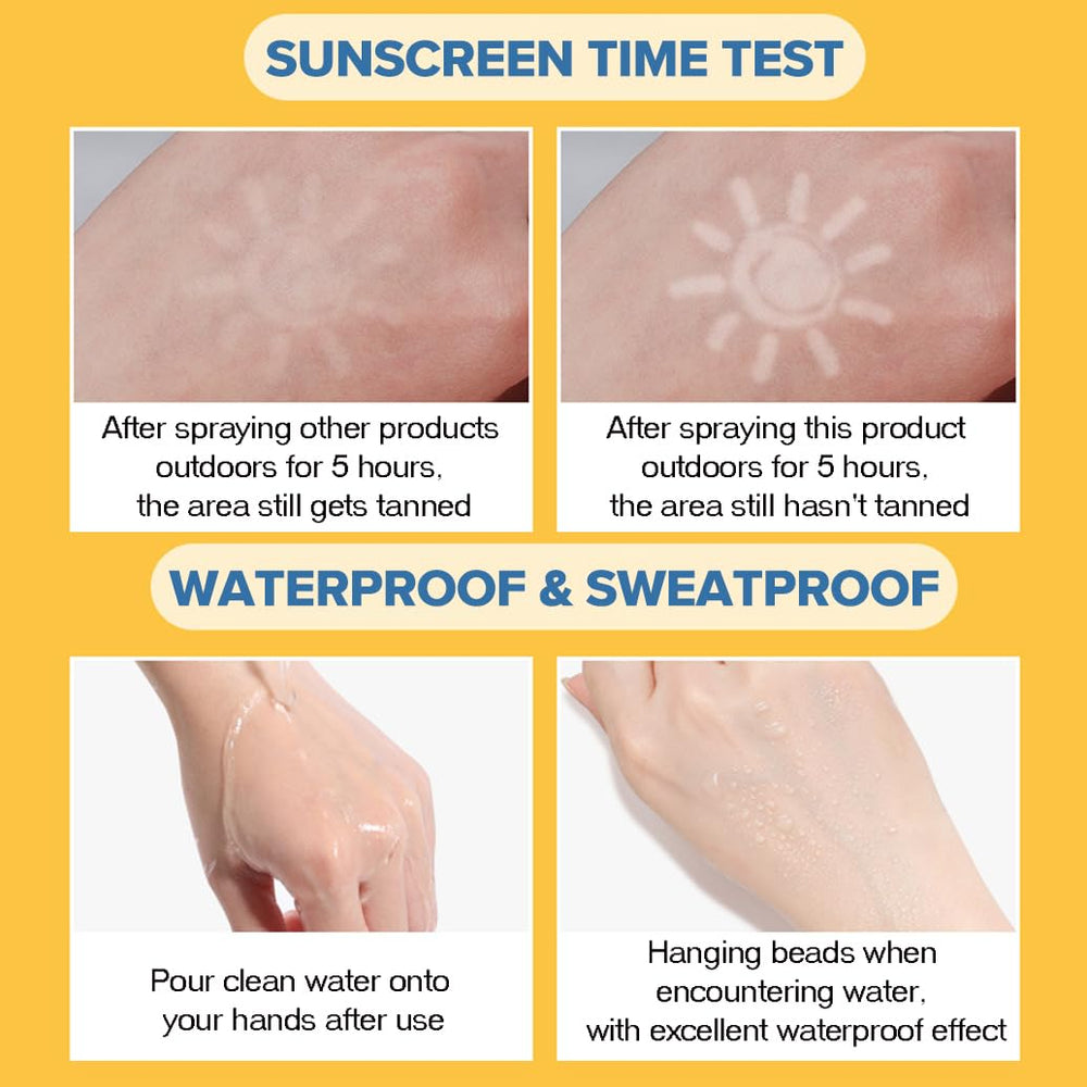 MOONGAZE sunscreen for face and body during outdoor activities