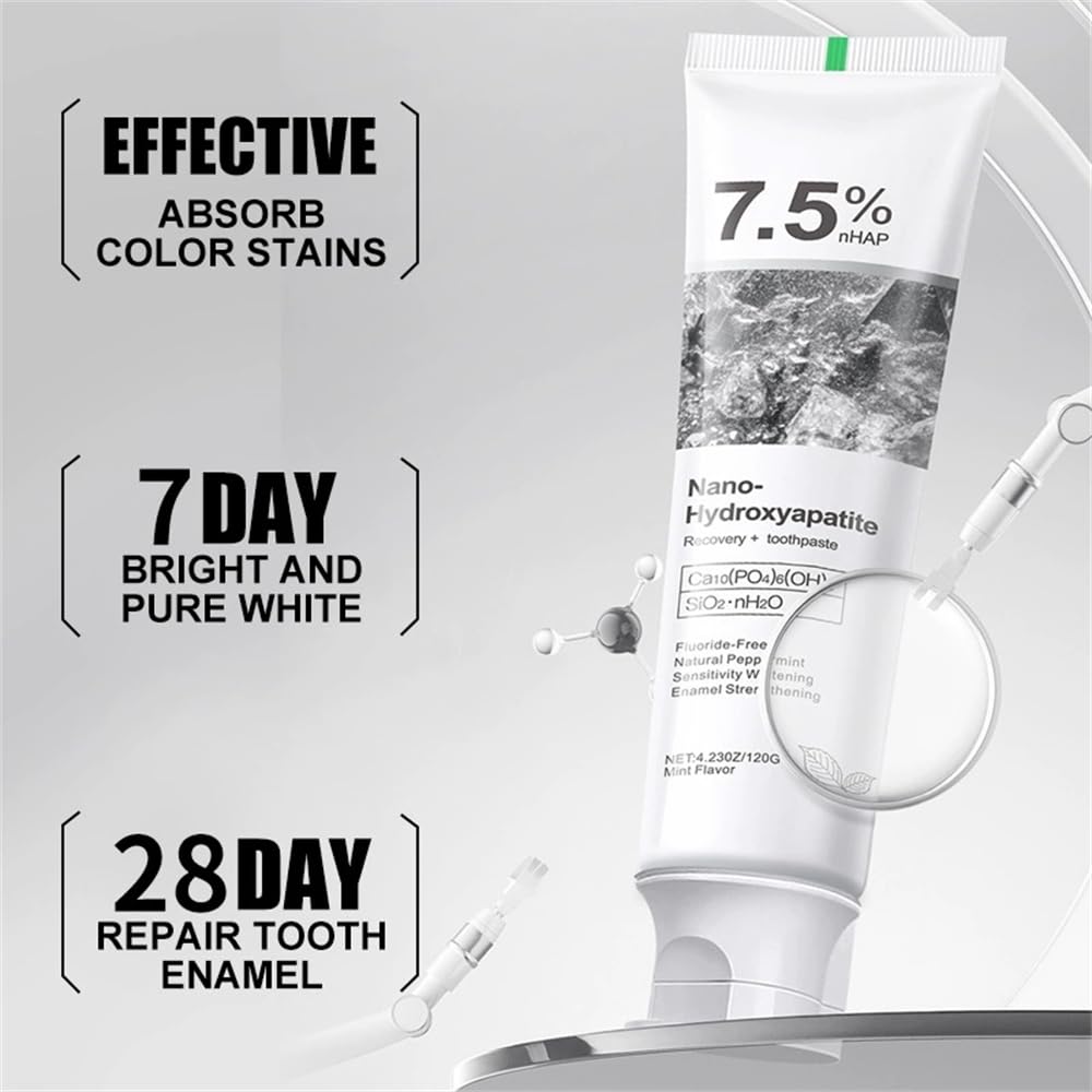 MOONGAZE brushing scene demonstrates gentle daily cleaning suitable for sensitive mouths.