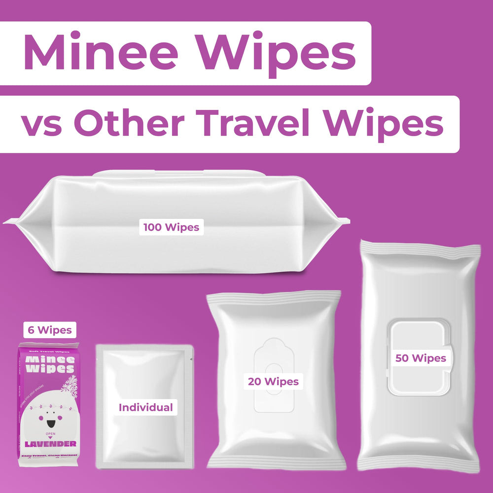 MOONIES credit-card-size wipes fit wallets for quick cleanups.