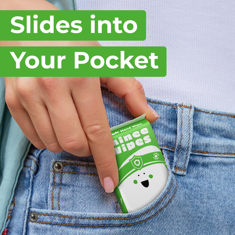 Moonies Credit-Card-Size Wipes Pack fits wallets and purses
