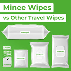 Moonies Wipes for High-Touch Surfaces; convenient on the go