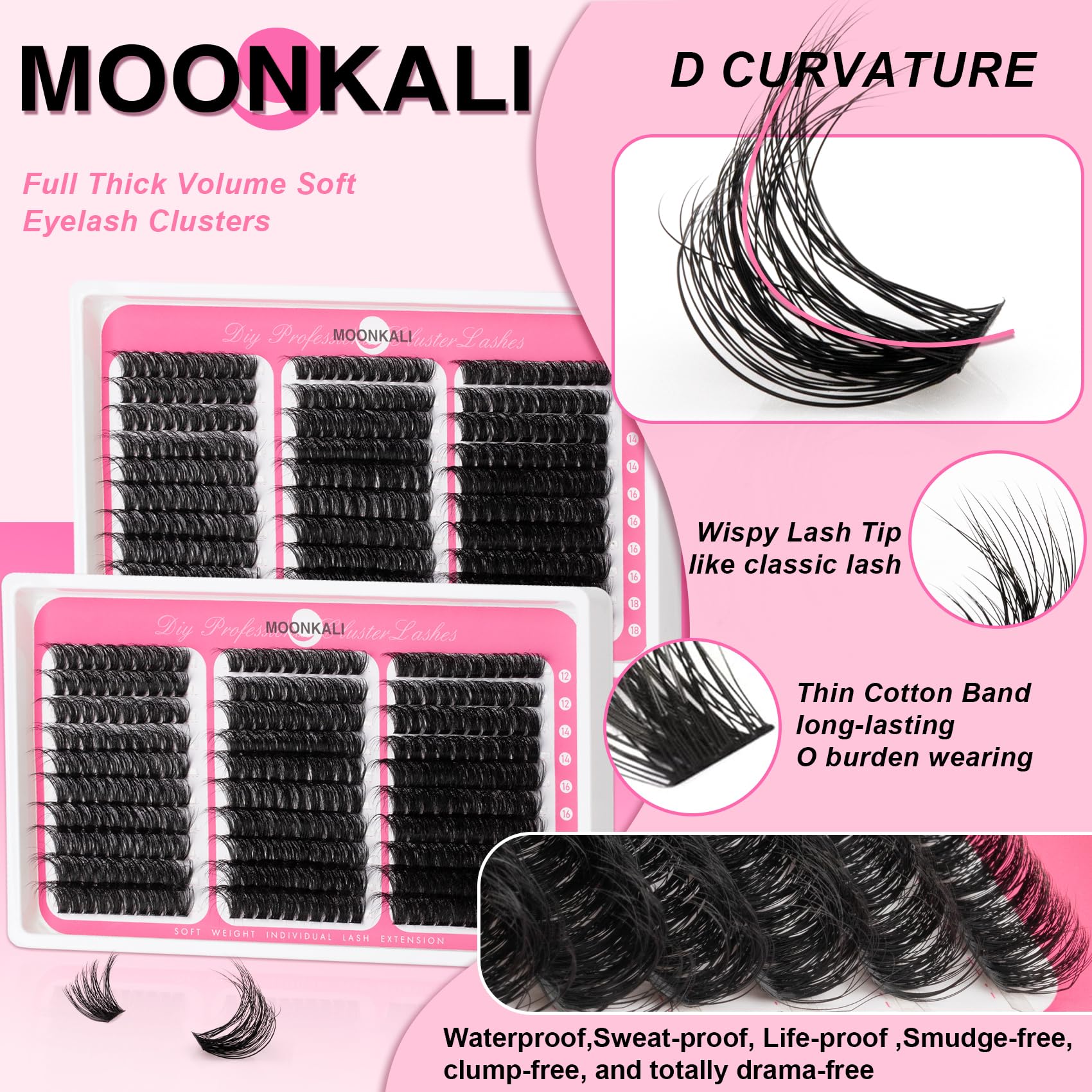 Mix-and-match MOONKALI styles for natural to glam looks