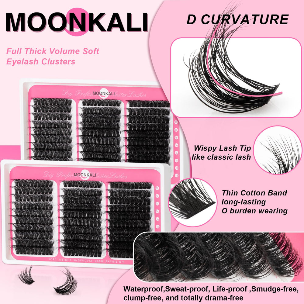 Mix-and-match MOONKALI styles for natural to glam looks
