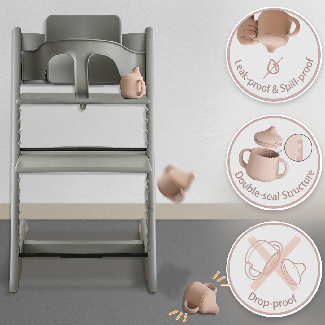 Moonkie baby-hands-friendly cup fits small hands comfortably.