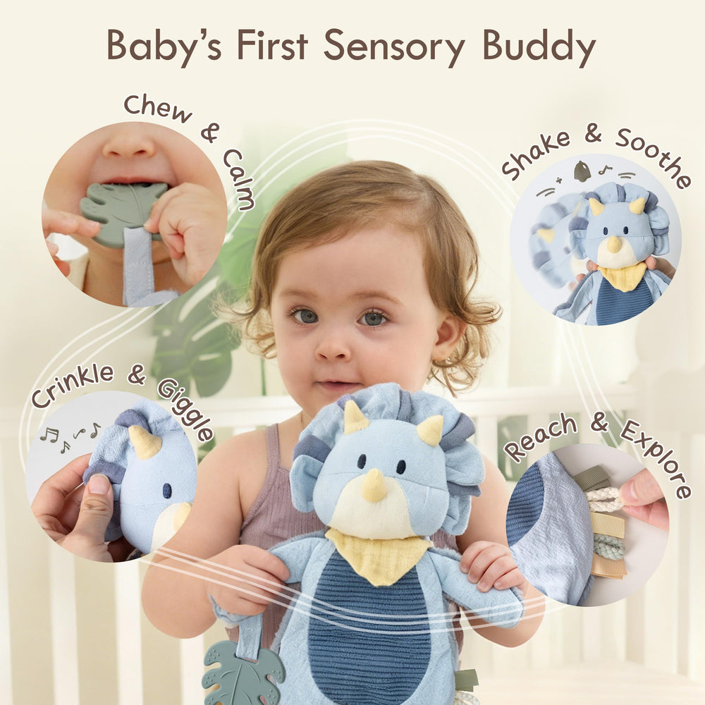Moonkie leaf teether is BPA-free and easy to remove for cleaning