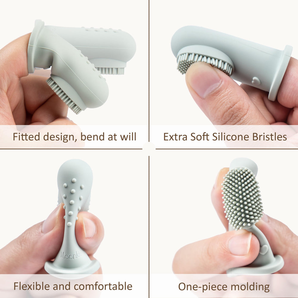Moonkie silicone is dishwasher-safe for quick cleanup.