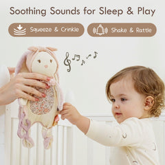Moonkie soft minky velour fabric offers cozy cuddle moments.