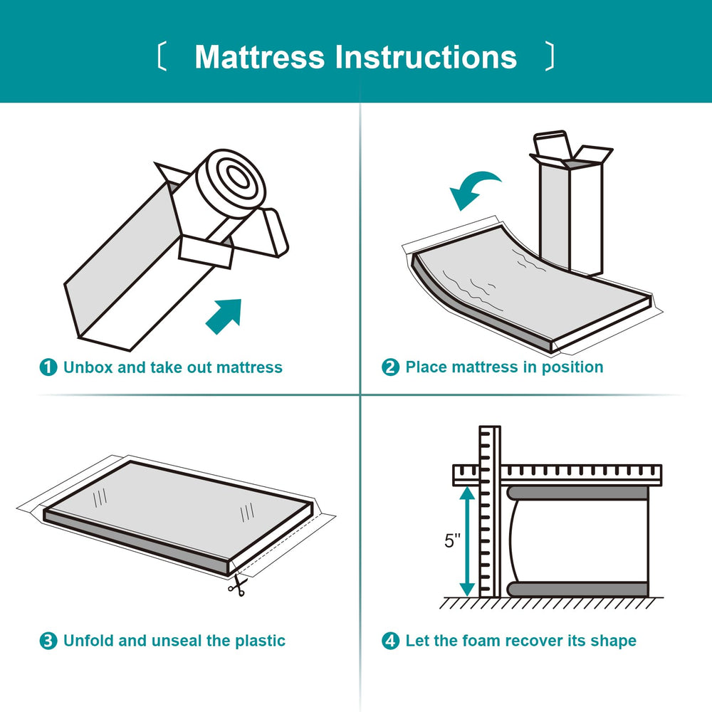 Moonlightfamily toddler mattress fits standard toddler beds for easy setup