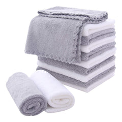 MOONQUEEN microfiber face cloths with a soft texture for gentle makeup removal