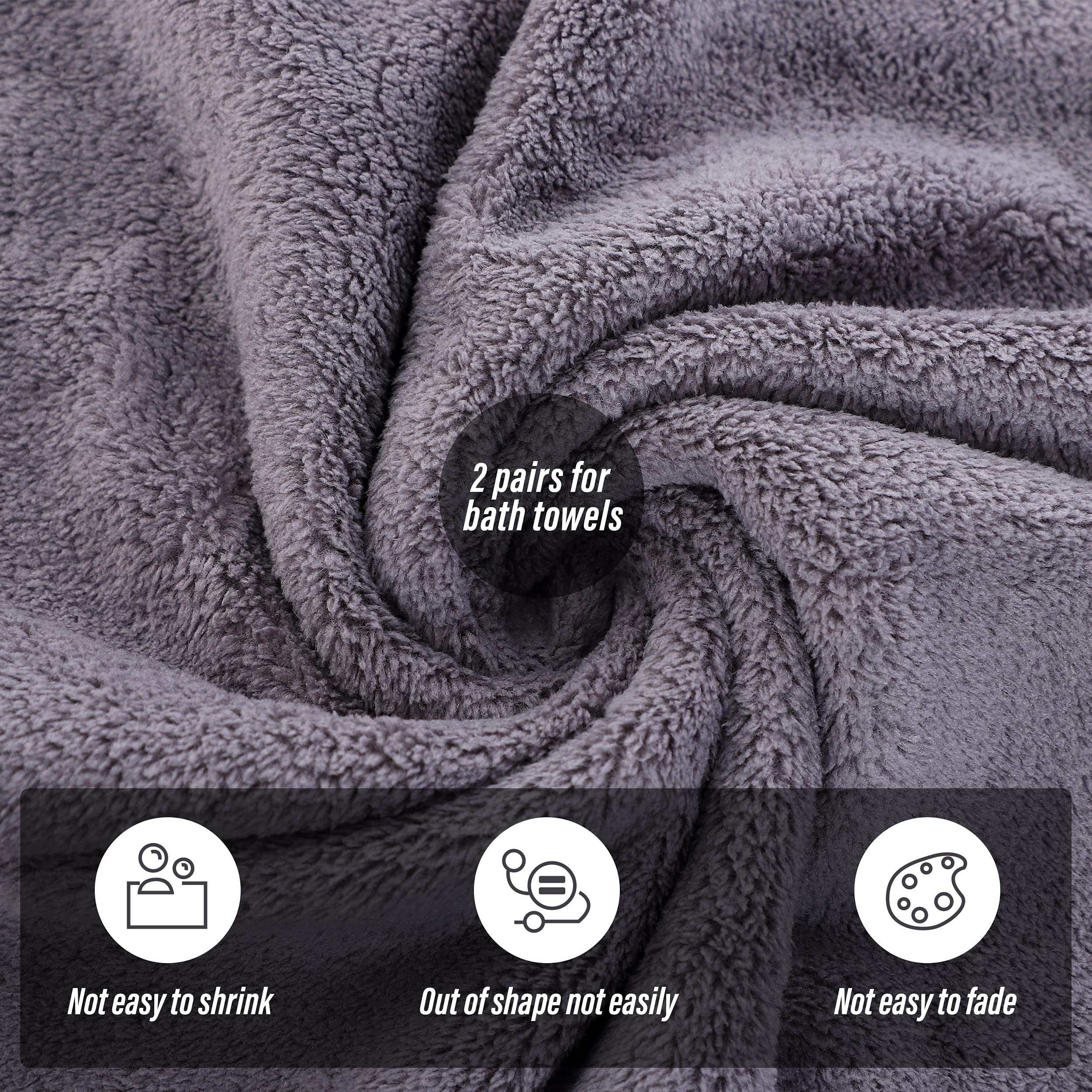 MOONQUEEN highly absorbent towel with quick-dry performance.