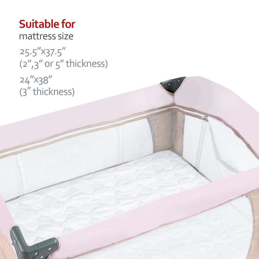 Moonsea fit for Graco and mini crib packs and plays