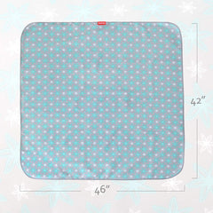 Moonsea Splat Mat 46x42 inch coverage for wide mealtime messes