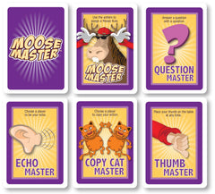Moose Master group-play setup in a cozy living room.