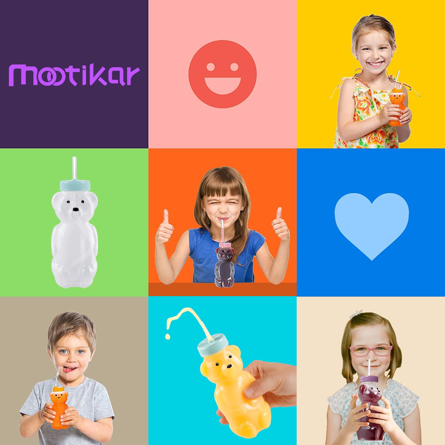 Mootikar Honey Bear Cup BPA-free materials ensure safety