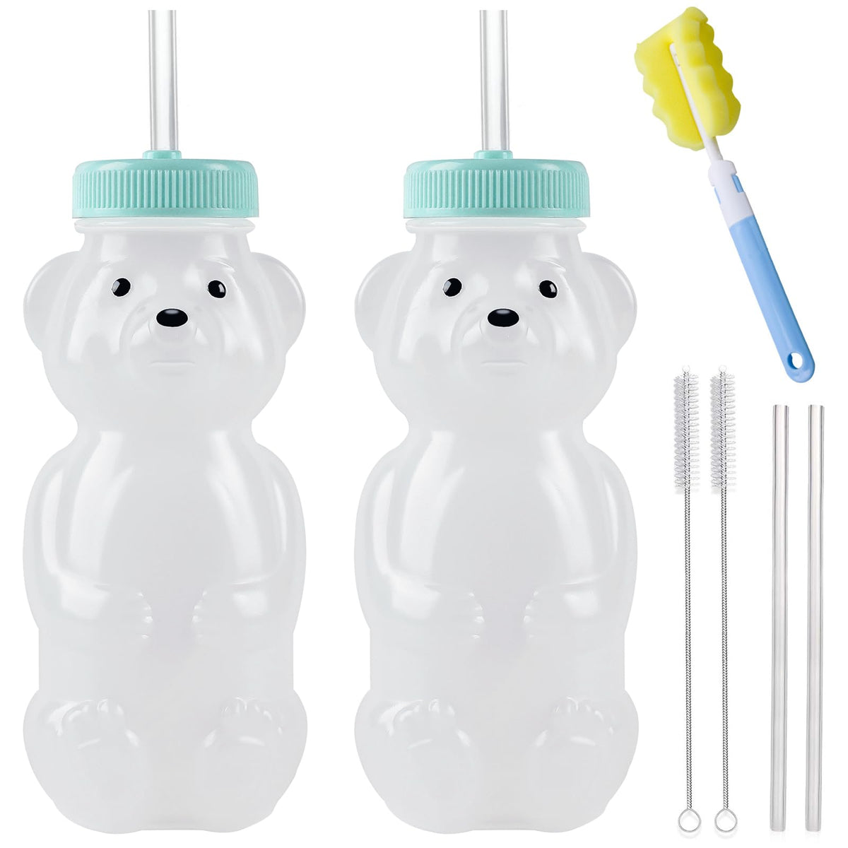 Mootikar Honey Bear Cup see-through body shows liquid flow for training