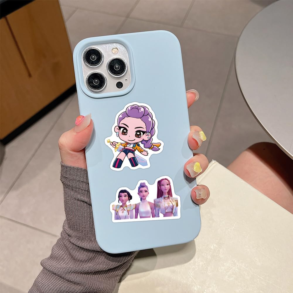 MOQIAN demon cartoon stickers on notebook brighten up notes with durable vinyl.