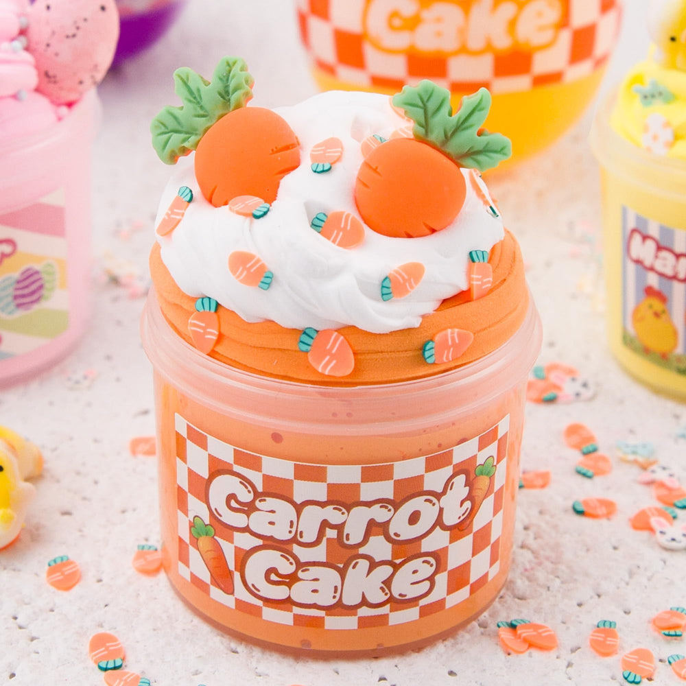 MOREDOTS chocolate bunny slime egg with Easter-themed mix-ins.