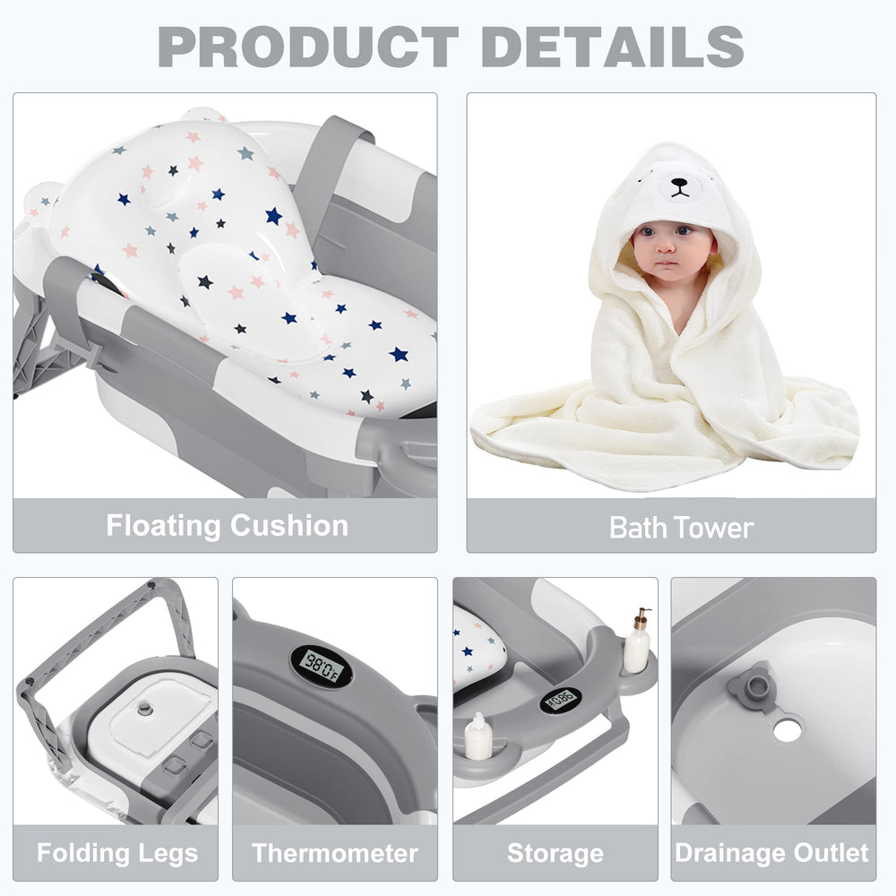 MoreFeel floating cushion baby attachment supports gentle immersion and comfort.