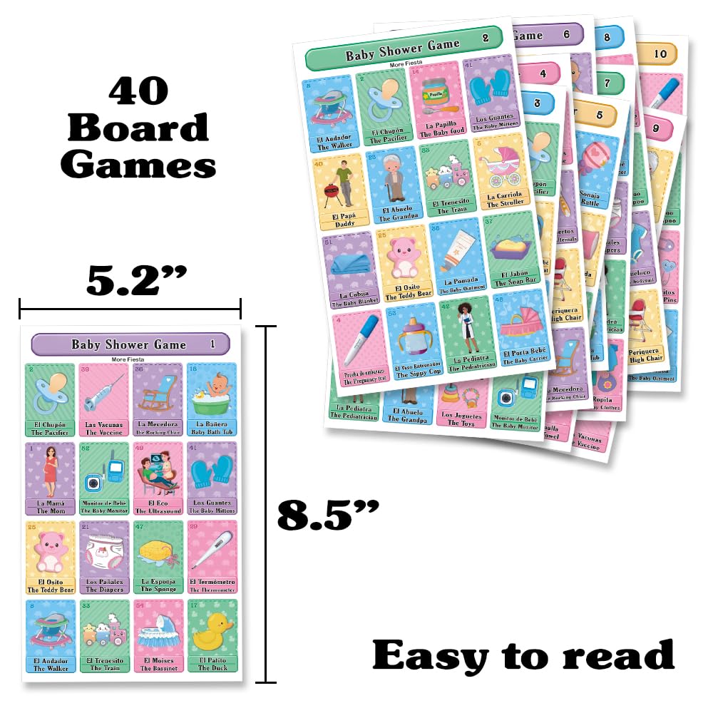 More Fiesta Loteria cards with rounded corners for smooth handling.