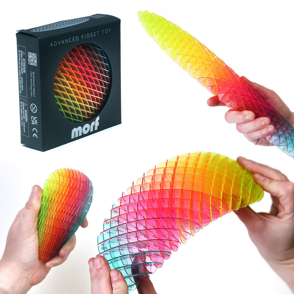 Morf Fidget Worm flexible slug for tactile focus in play