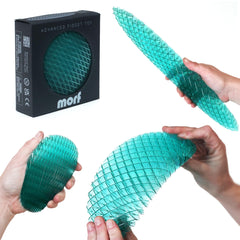Morf Fidget Worm in flexible stretch mode boosts tactile focus