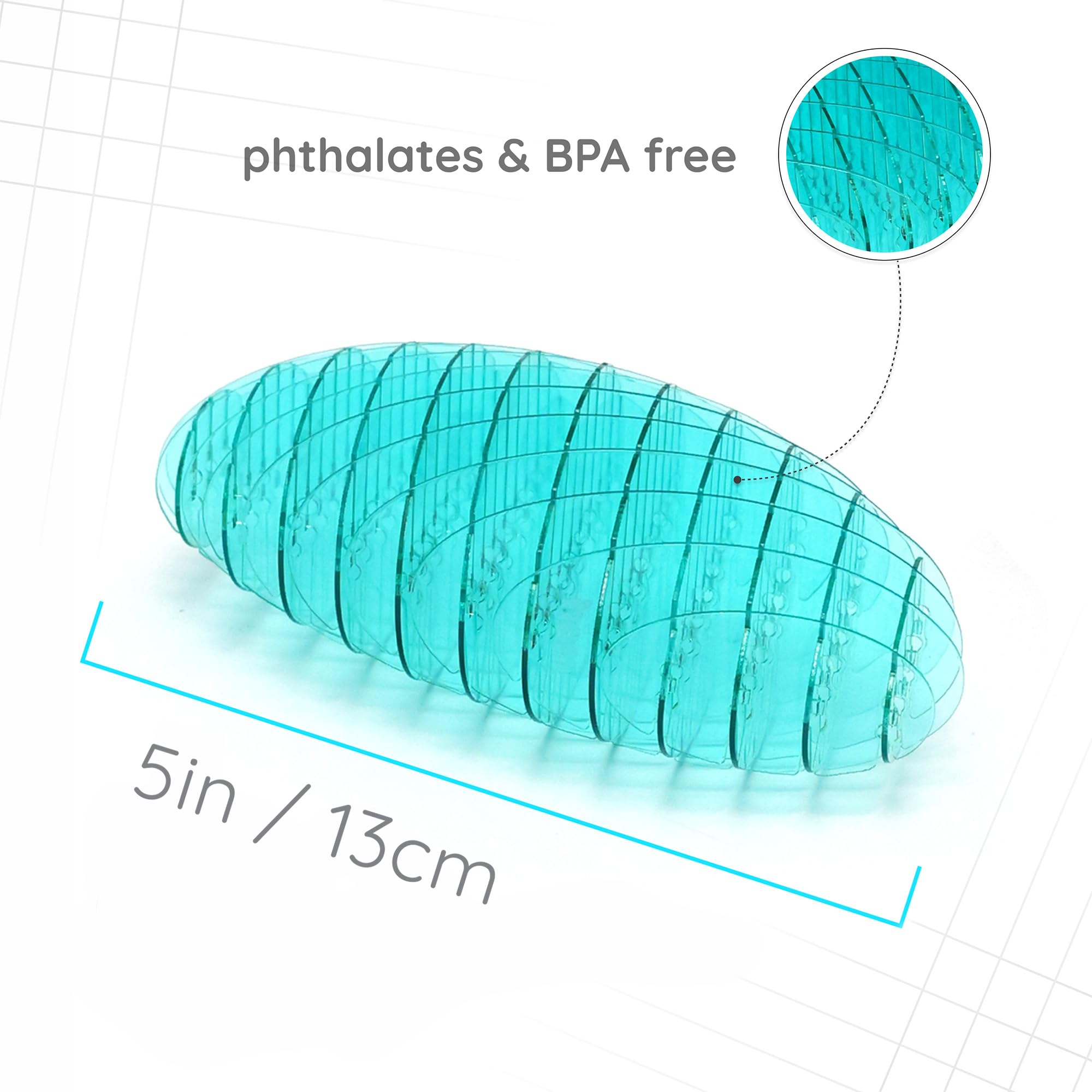 Morf Fidget Worm highlights focus and creativity during tactile exploration.
