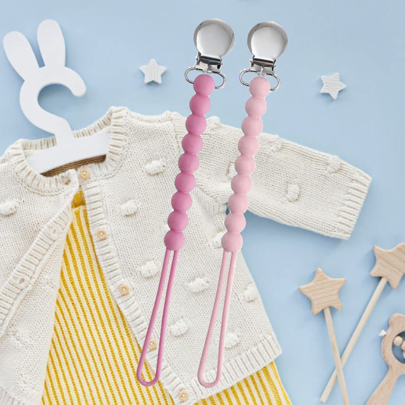 MORIBOX Pacifier Clip easy wipe-clean maintenance after use.