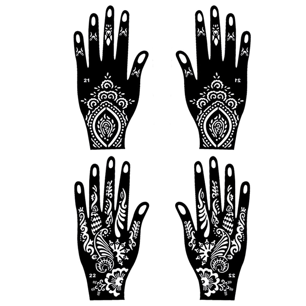 Moricher stencil sheets hand shapes for versatile, personalized designs.