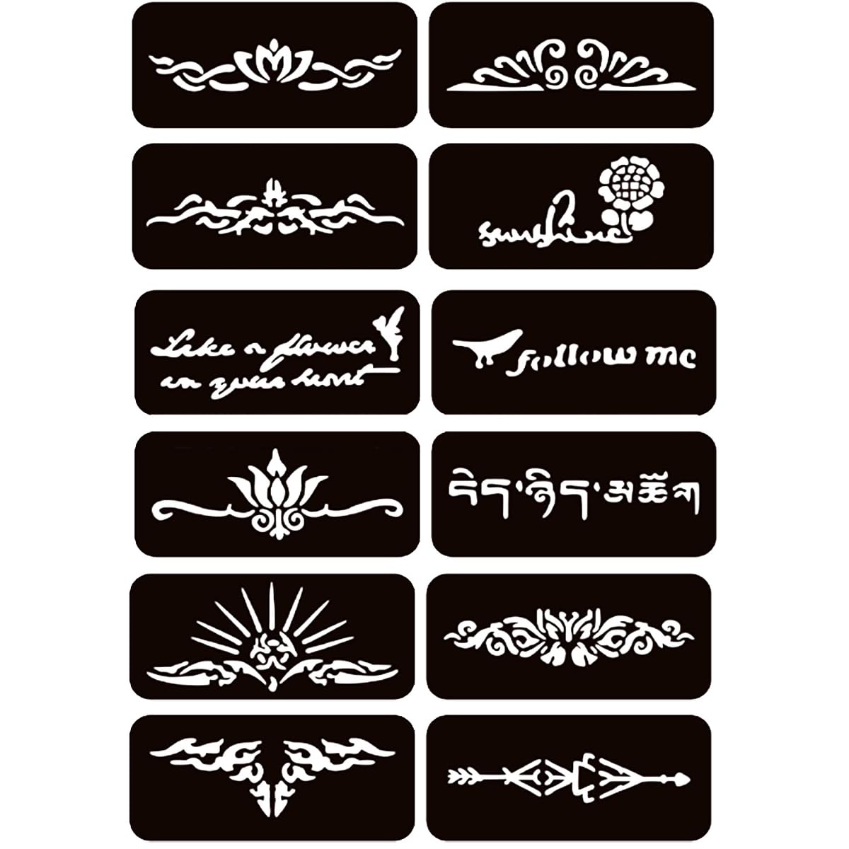 Moricher Henna tattoo kit setup supports at-home party art ideas.