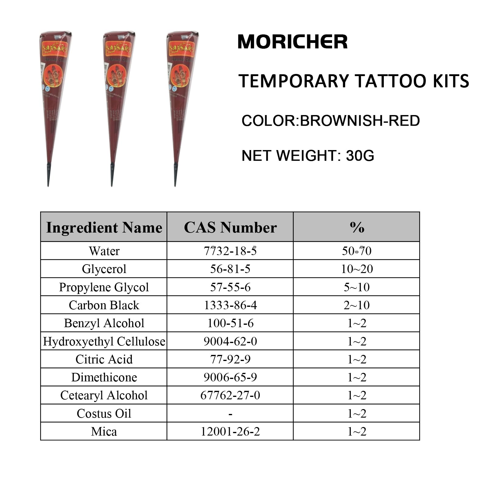 Moricher party-ready DIY tattoos for celebrations and creative looks.