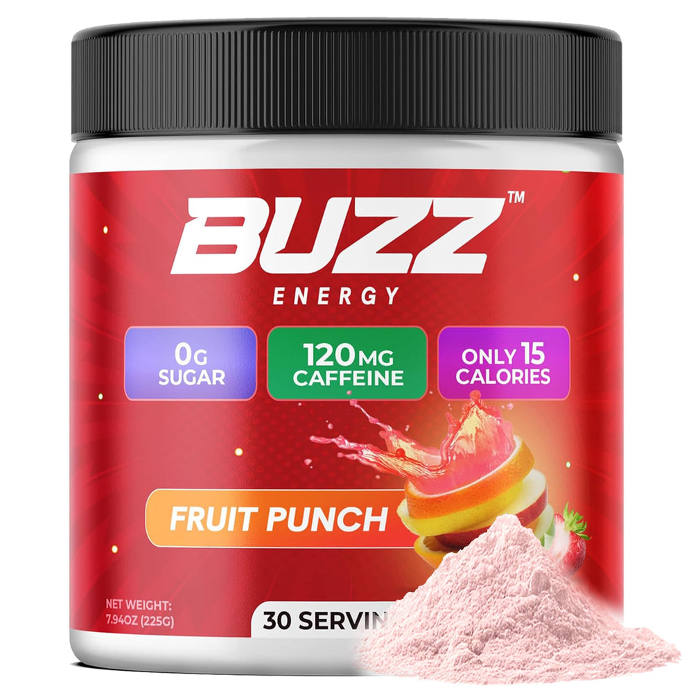 Morning Buzz Energy Powder mixed drink in glass highlighting flavor