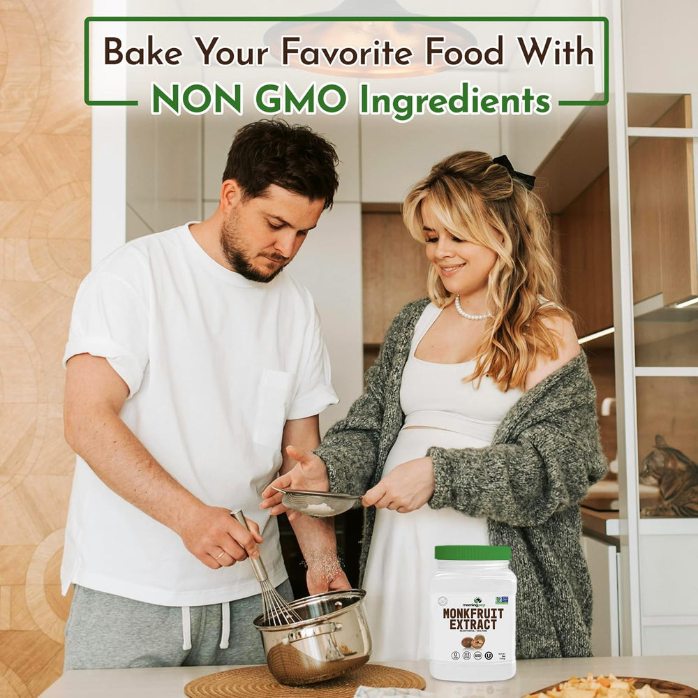 Morning Pep monk fruit powder is a versatile, calorie-free sweetener.