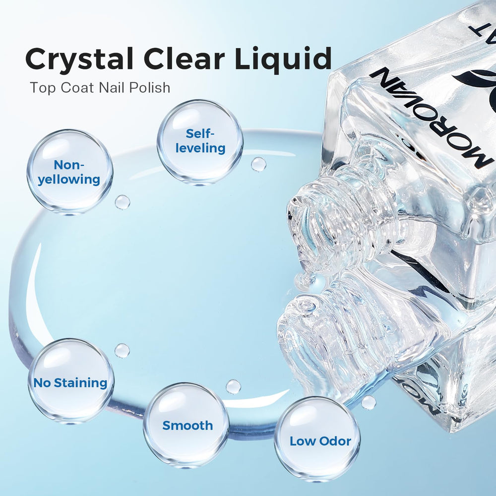 Morovan Base Coat clear-shine finish delivering a glossy, even look