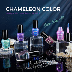 Morovan holographic aurora glow shifts under light for dynamic looks.